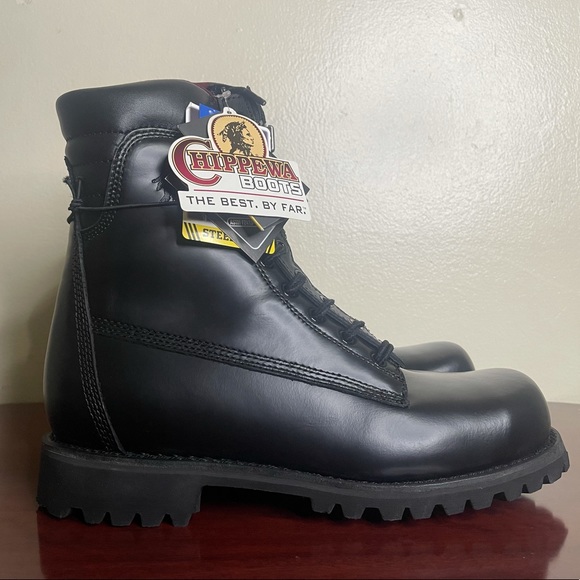 Chippewa Brigand Work Boots Leather 